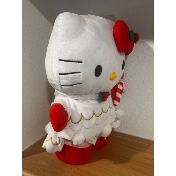 Hello Kitty 2024 Holiday Animated Plush Side Stepper NWT - Picture 2 of 5